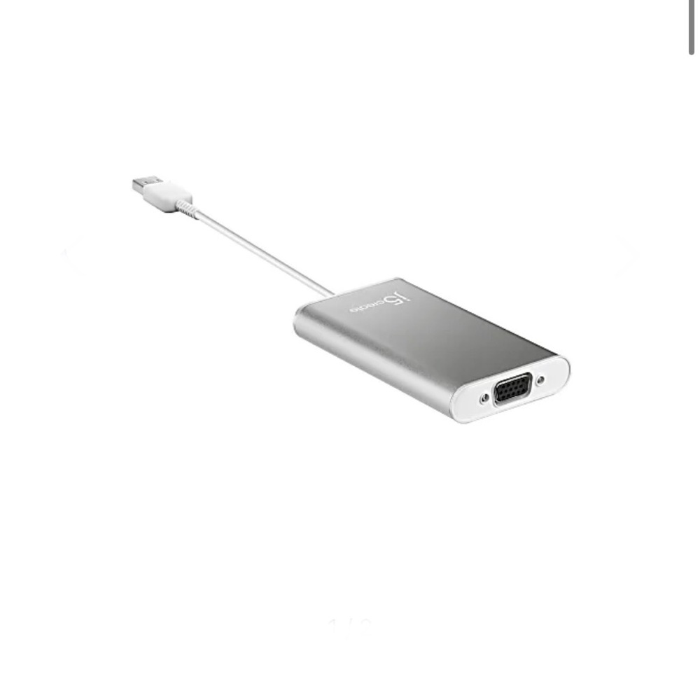 NEW - j5create USB 2.0 To VGA - Display Adapter, JUA210